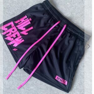 Kill Crew size medium Muay Thai short BNWT pink & black